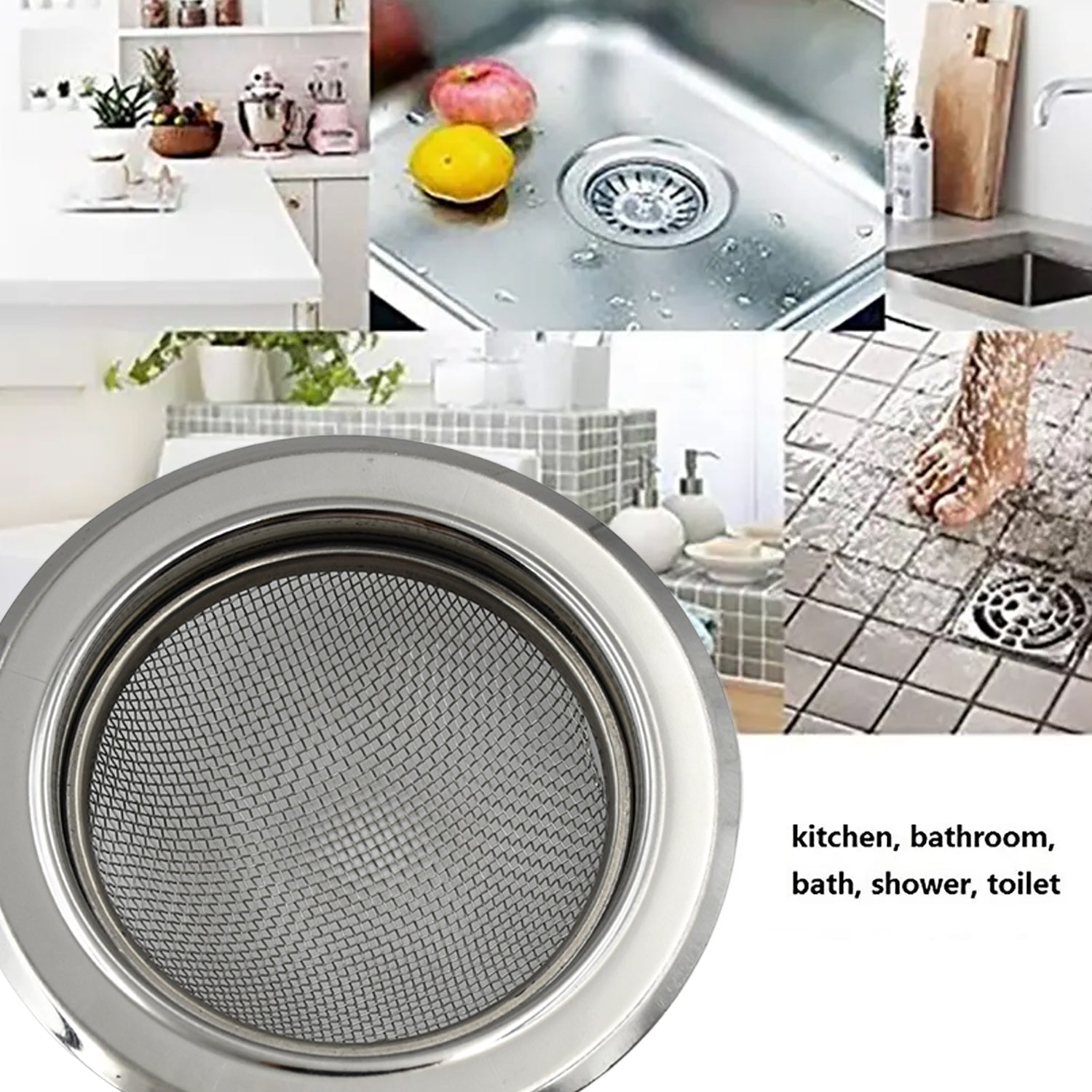 Durable kitchen sink filter for easy cleaning. Durable kitchen sink filter for easy cleaning.